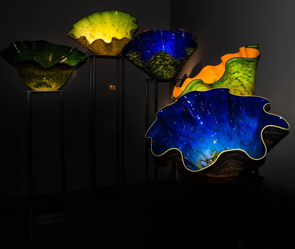 Chihuly glass sculptures in Seattle, Washington