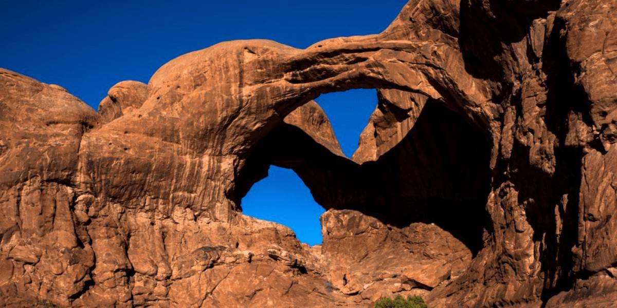 Double Arch at Arches National Park, Utah