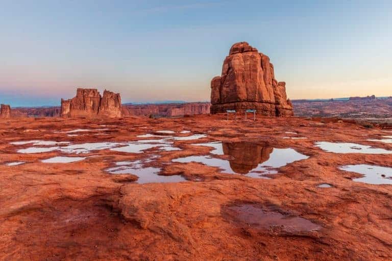 Visiting Arches National Park in the Winter