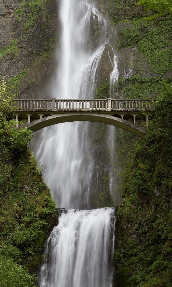 Multnomah Falls In Oregon