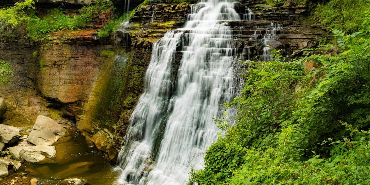 Brandywine Falls at Cuyahoga National Park.