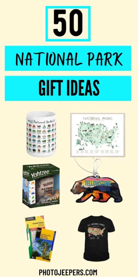 50 national park themed gift ideas