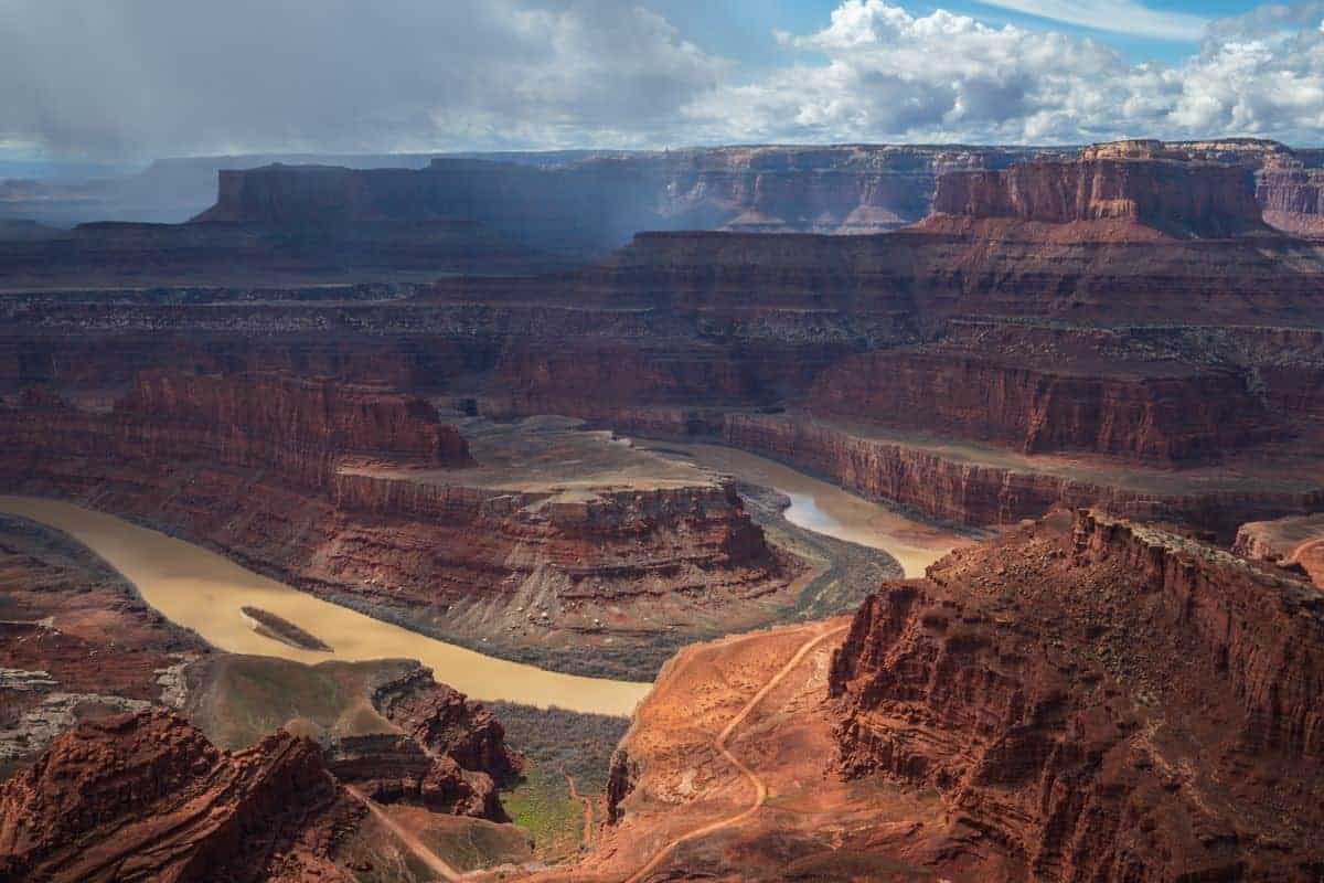 One of the most spectacular Utah State Parks is Dead Horse Point.