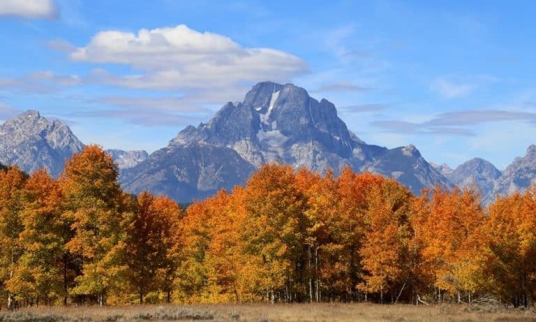 Outdoor Adventure at Grand Teton in the Fall