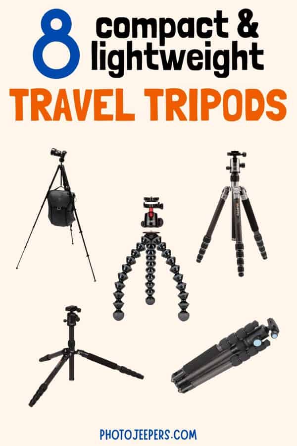 compact and lightweight travel tripods