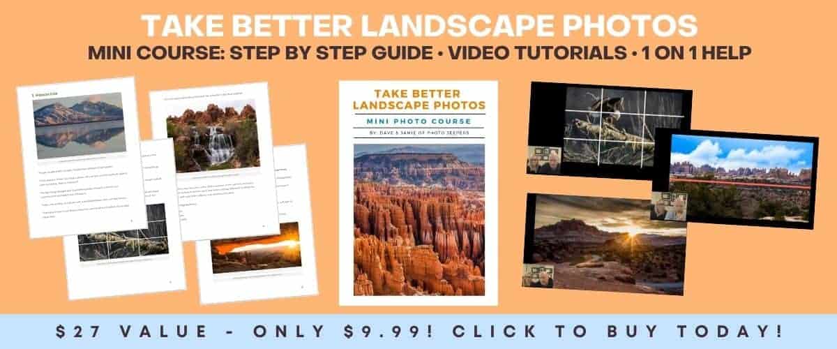take better landscape photos course