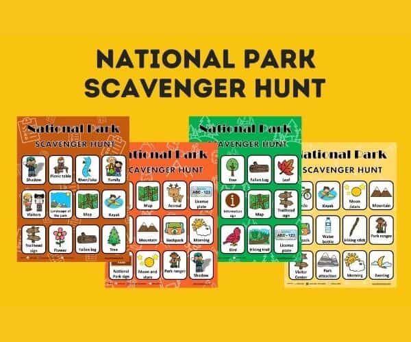 National Park Scavenger Hunt store image