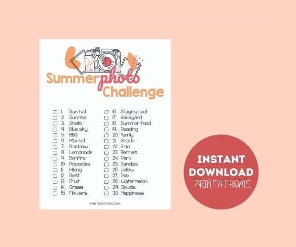 summer photo challenge store image
