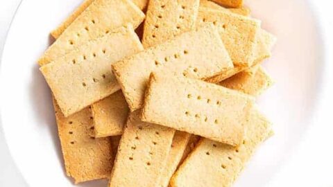 Image for 2-Ingredient Keto Low Carb Crackers Recipe (Almond Flour)