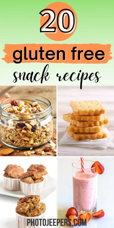 20 gluten free snack recipes