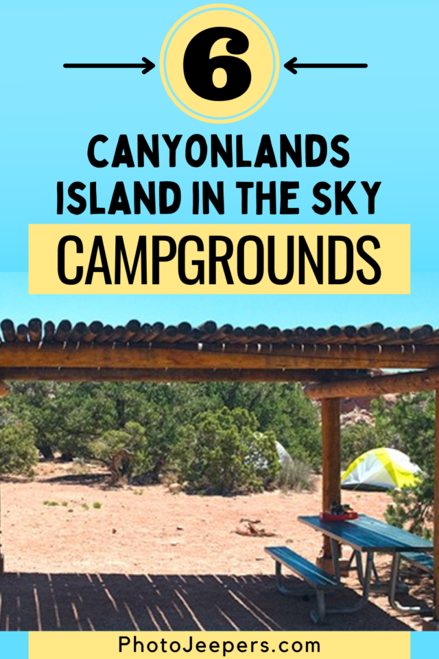 6 island in the sky campgrounds
