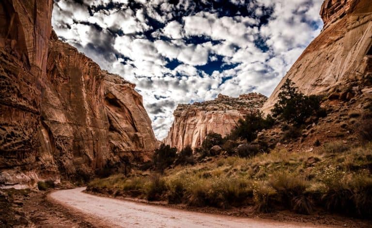 Capitol Reef National Park in the Spring