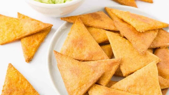 gluten free snack: keto tortilla chips