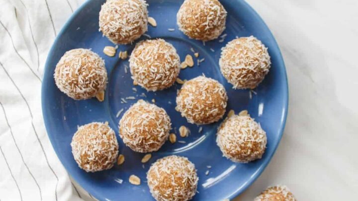 Image for Vanilla Coconut Bliss Balls with Dates and Cashews – my plantiful cooking