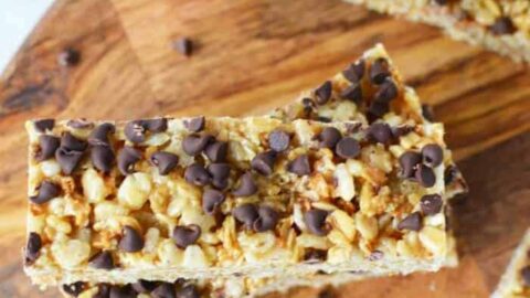 Image for Homemade Granola Bars - Chocolate Chip Granola Bars Recipe