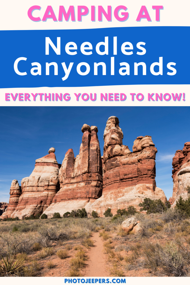Camping at Needles Canyonlands