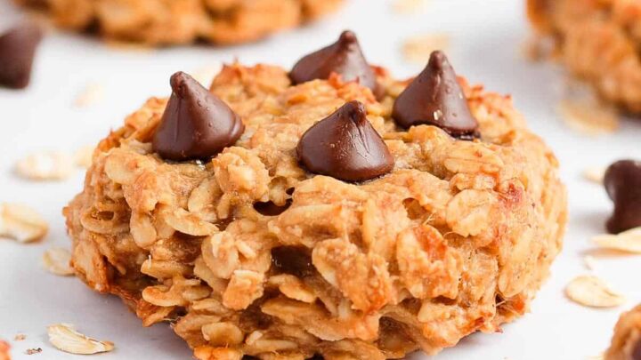 peanut butter banana oatmeal cookies portable snack recipe