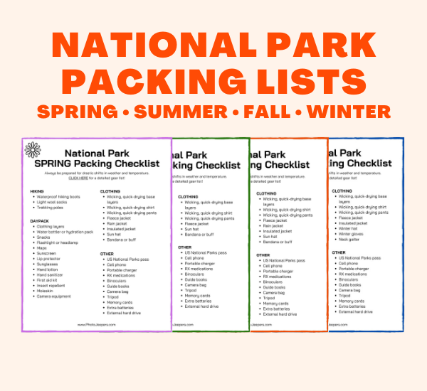 National Park Printables