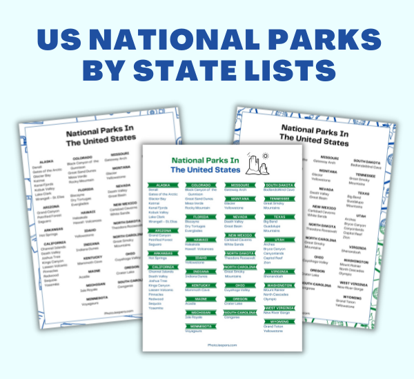 Utah National Parks by State List