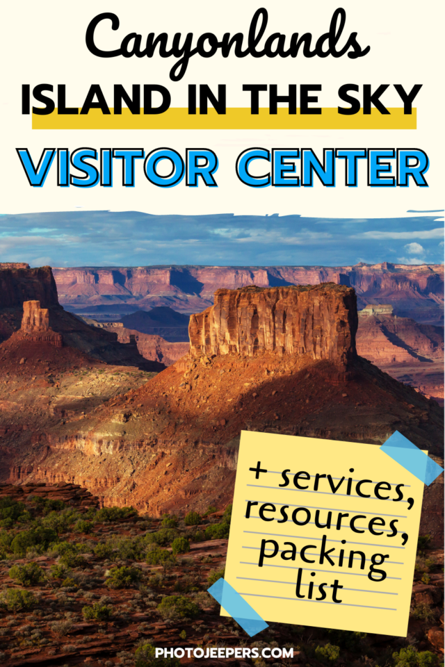 Canyonlands Island in the Sky visitor center