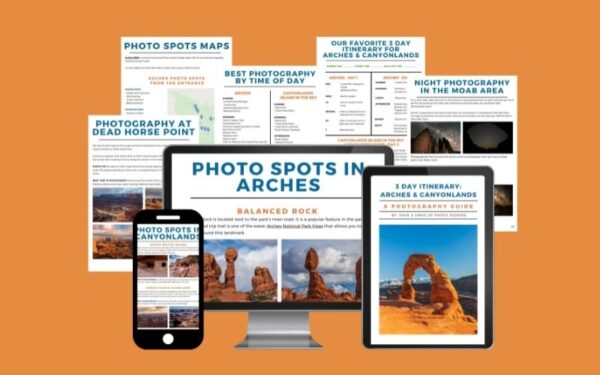 Arches planner photo guide store