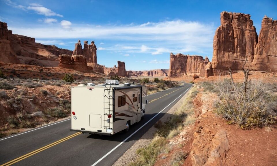 RV at Arches National Park