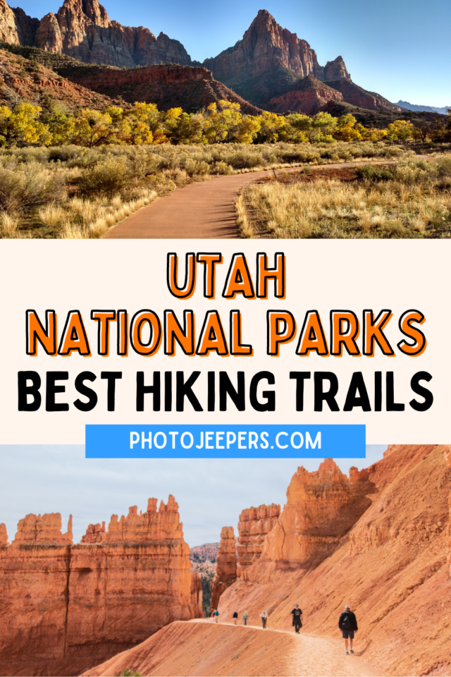 hiking at Utah National Parks