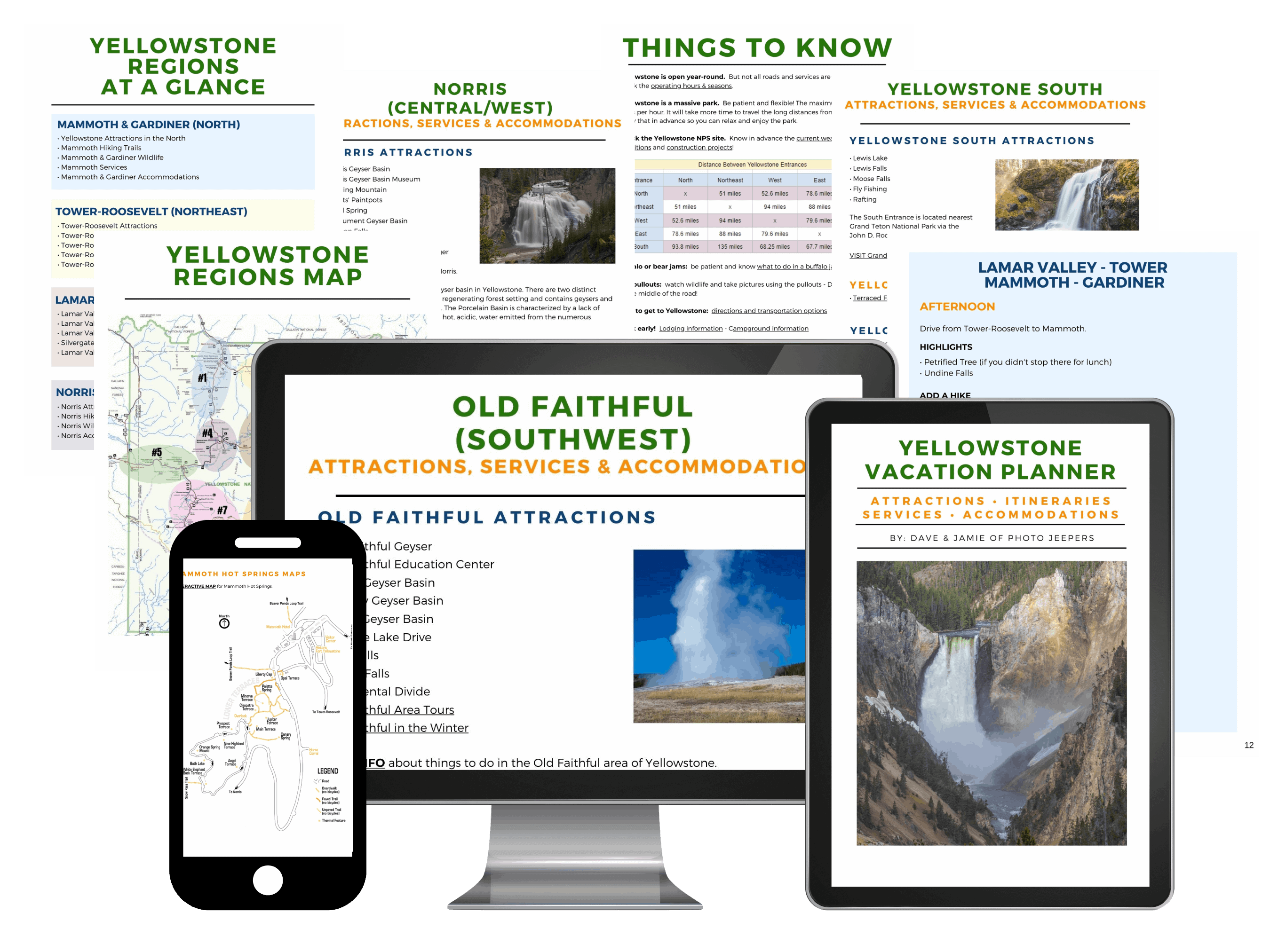 Yellowstone Planner Guide