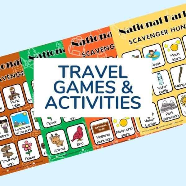 travel games and activities