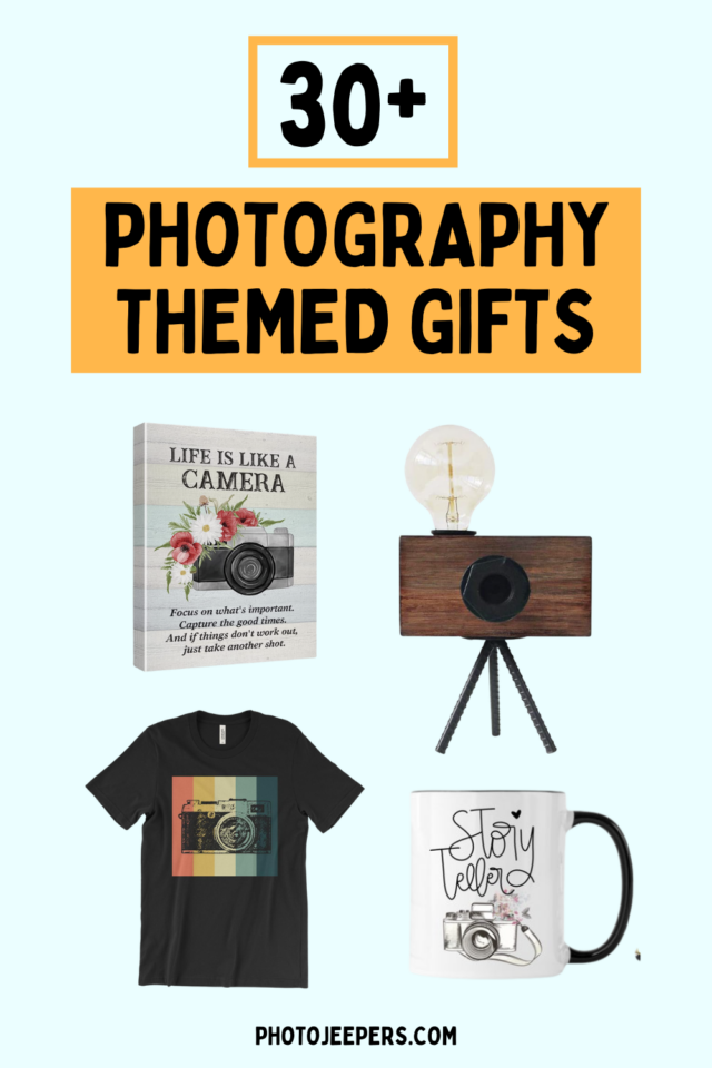 30+ photography themed gifts