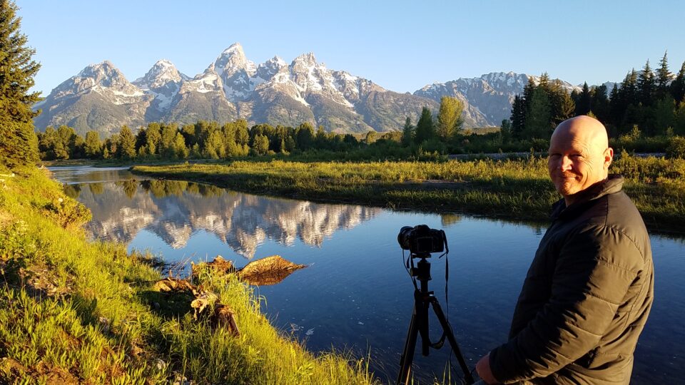 Photographer at Grand Teton National Park