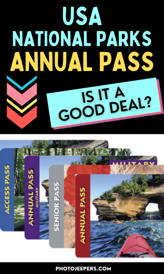 USA National Parks annual pass