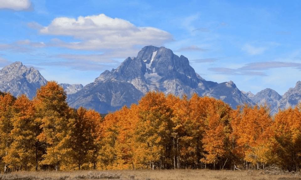 Grand Teton National Park in the fall