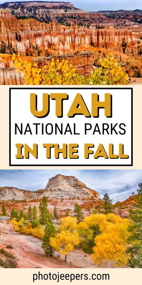 utah national parks in the fall
