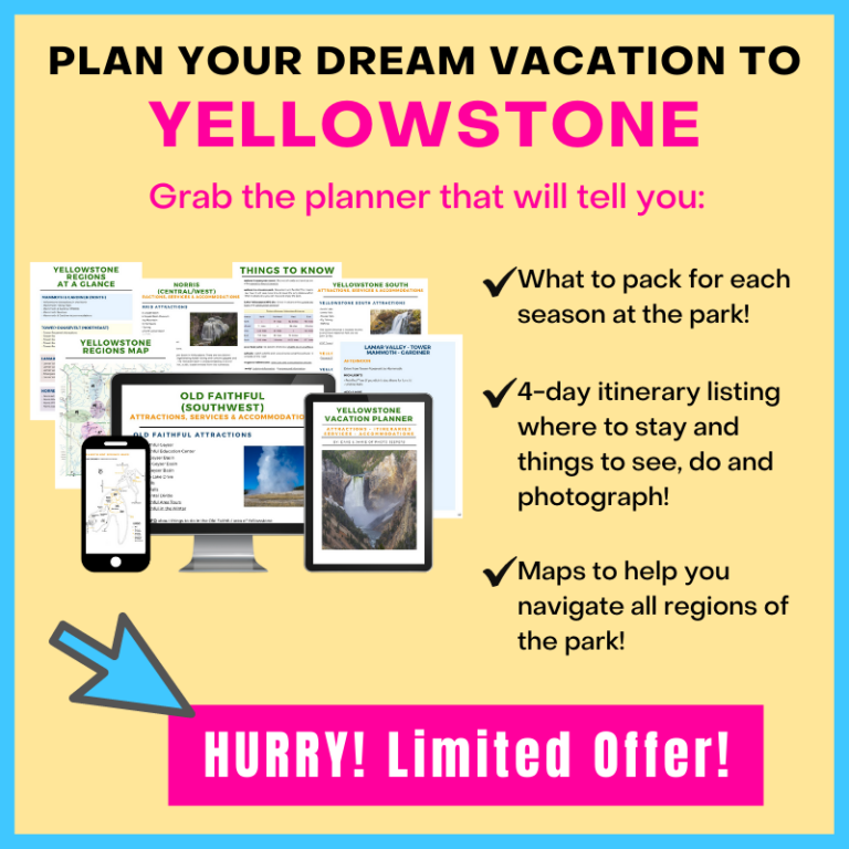 10 Easy Hikes in Yellowstone National Park (With Map) - PhotoJeepers