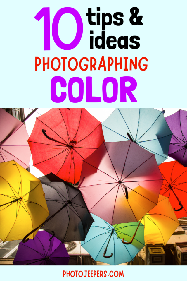 10 tips and ideas for photographing color