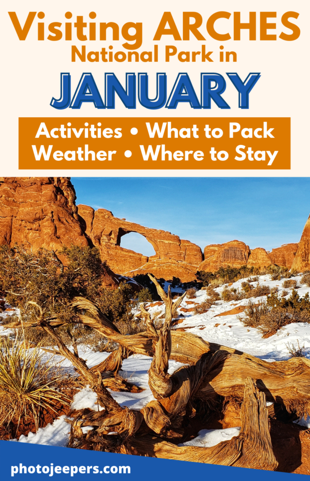 Visiting Arches National Park in January