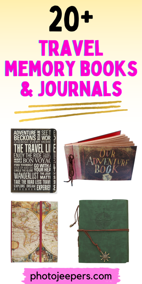 20+ ideas for travel memory books and journals