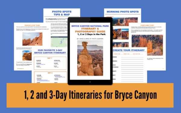 Bryce Canyon NP 3 day itinerary