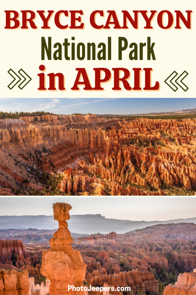 Bryce Canyon National Park in April