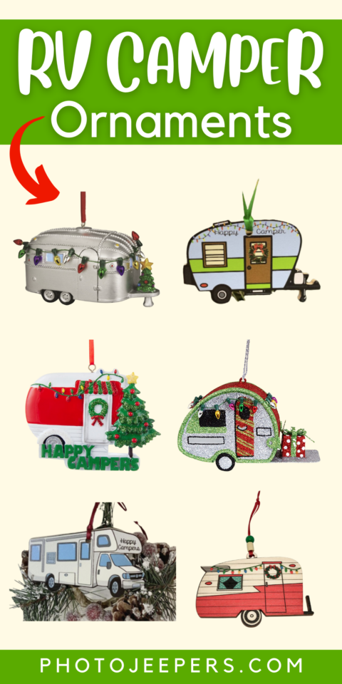 RV Camper Ornaments