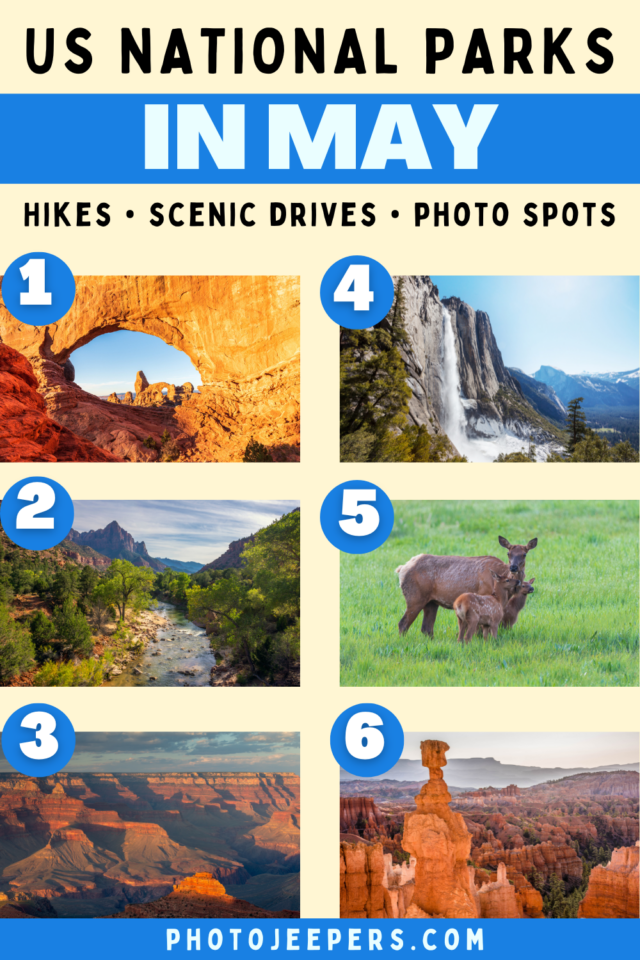 US National Parks in May