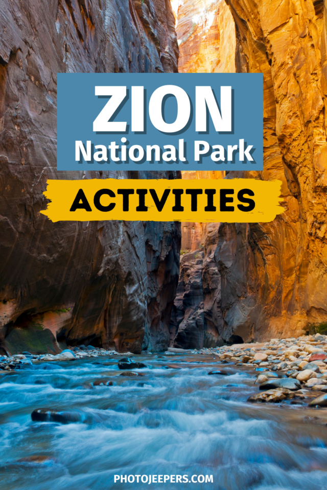 Zion National Park Activites