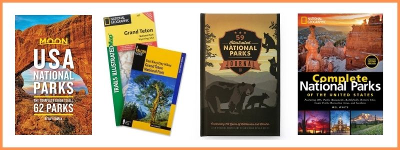 national park guides and maps
