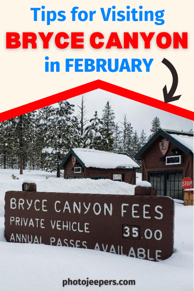 tips for visiting Bryce Canyon in February
