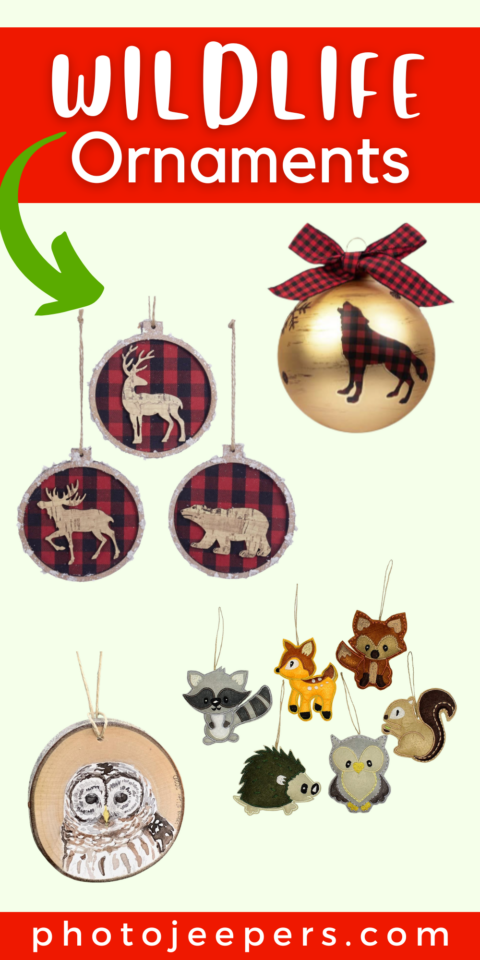 wildlife Christmas ornaments