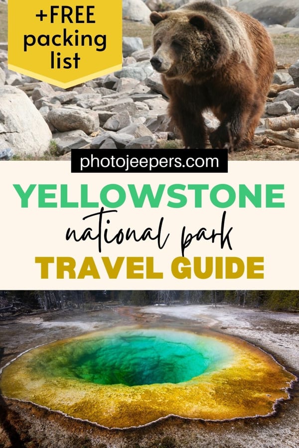 yellowstone national park travel guide