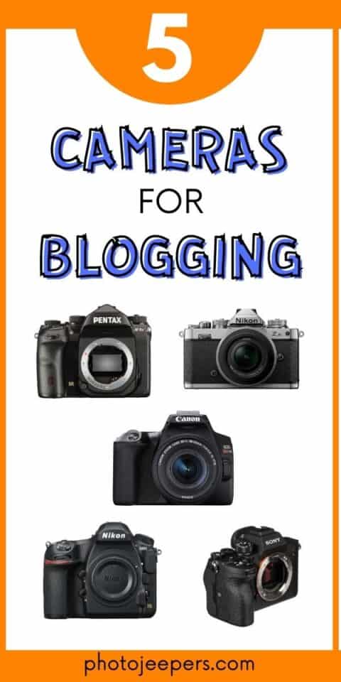 5 cameras for blogging
