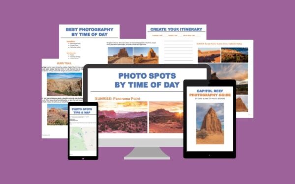 Capitol Reef Photography Guide pages