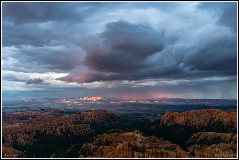 Kevin Hehl stormy Bryce Canyon photo